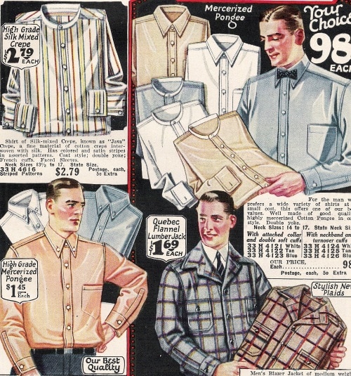 1920s shirts