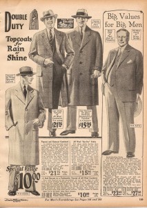Men's suit style in the 20s