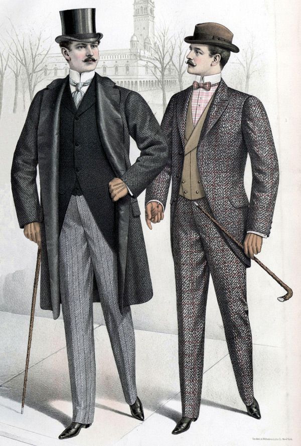 Edwardian Men's Fashion