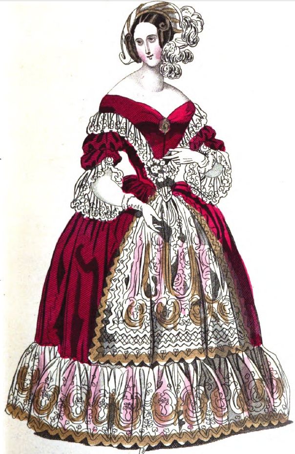 1840s fashion