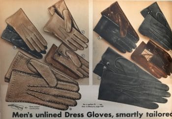 Edwardian men's gloves