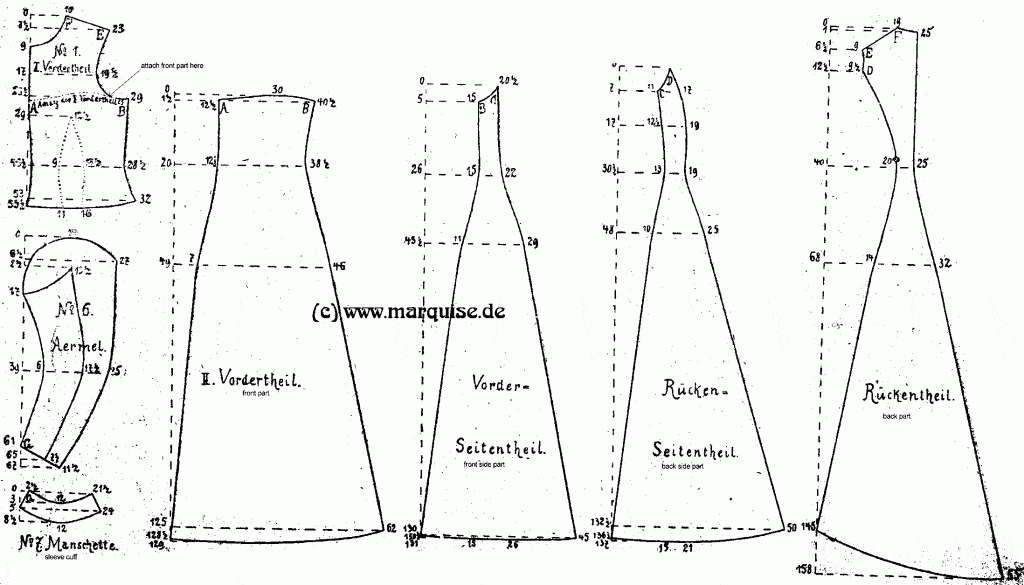 Edwardian Sewing Pattern