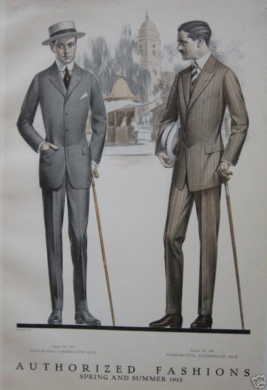 1900s men's Suit