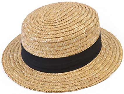 Straw boater Hat