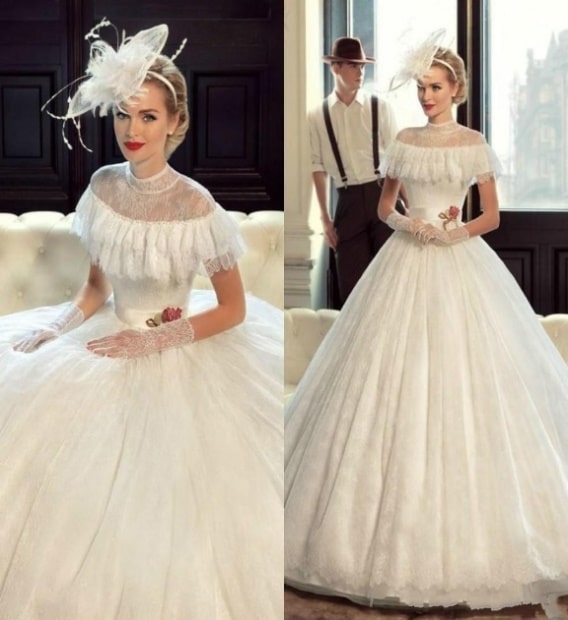 Vintage wedding dress