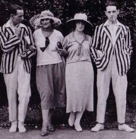 Important Styles in the 1920s Men and Women Vintage Fashions