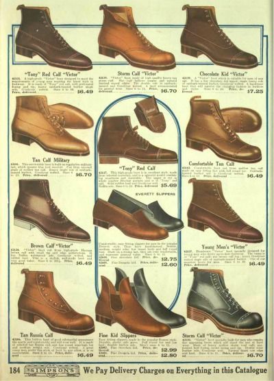 Vintage men's shoes