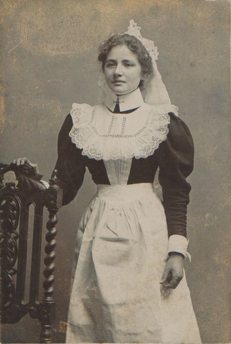 Victorian maid's dress