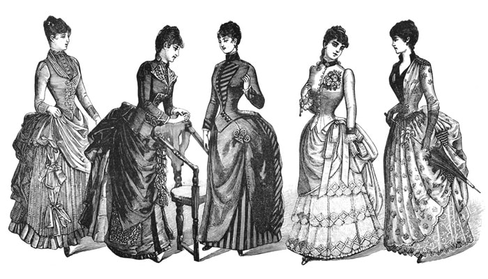 Victorian bustle