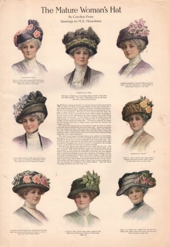 Vintage hats