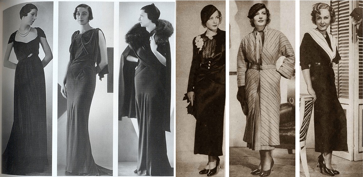 The famous 1930s fashion - Vintage Fashions