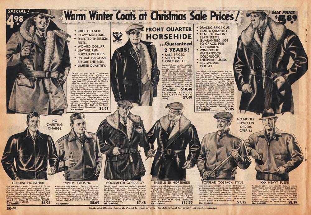 1930s winter fashion online