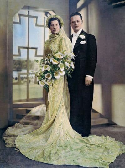 1930s wedding suits