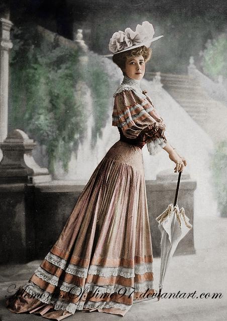 Edwardian fancy outlet dress