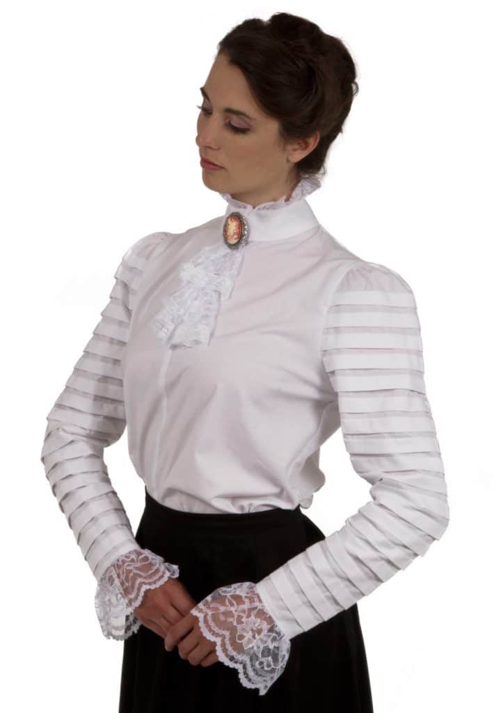 History of Women’s Blouse: Edwardian and Victorian era - Vintage Fashions