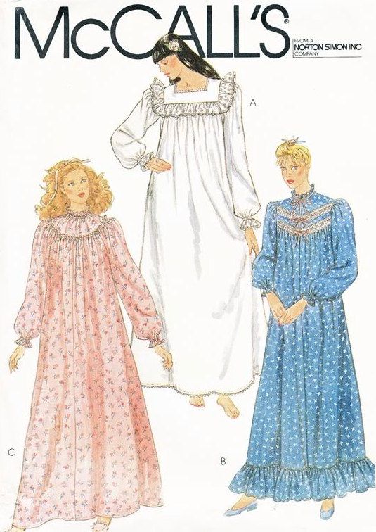 Victorian nightgowns