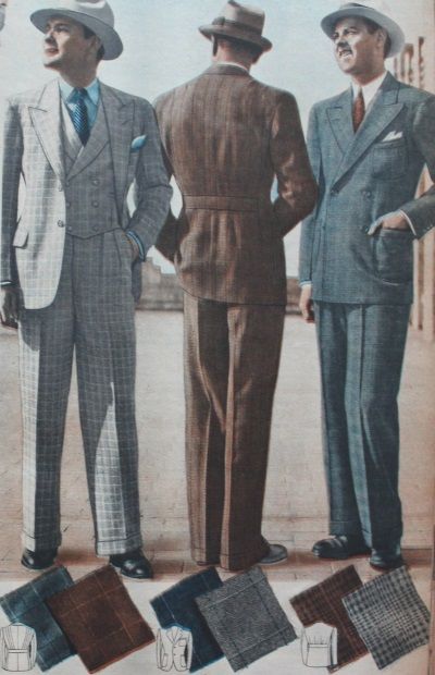 1930s formal suits