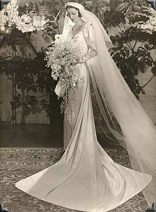 1930s wedding dress