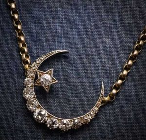 Star and Moon Shapes in 1930s Jewelry