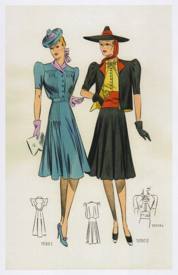 1930s women fashion